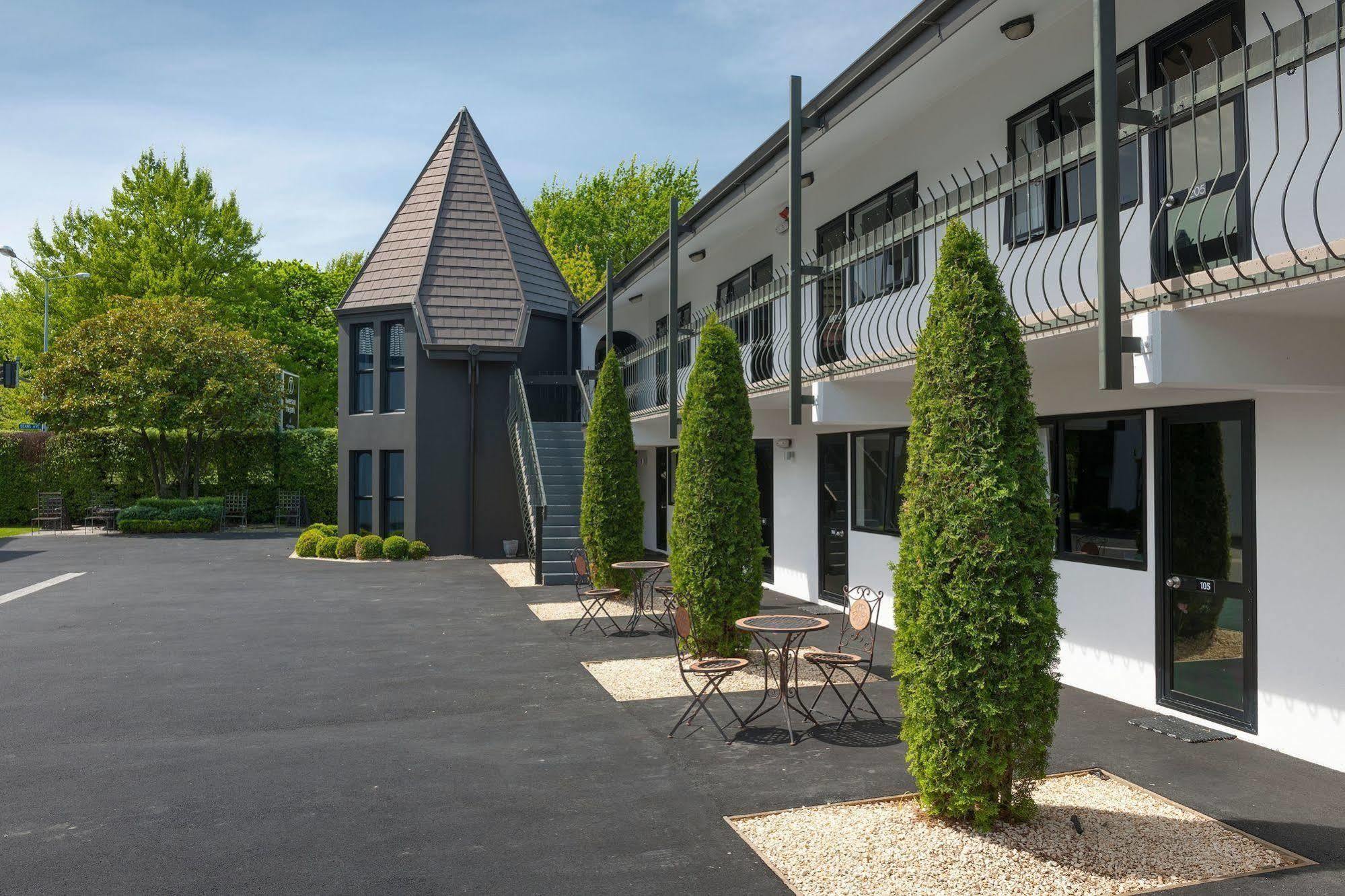 The Towers On The Park Hotel Christchurch Eksteriør billede
